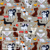 Amos Woven Digital Print Fabric