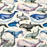 George Cotton Lycra Digital Print Fabric