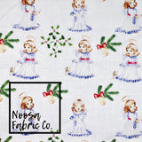 Christmas Design 11 Woven Digital Print Fabric