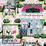 Daniella Cotton Lycra Digital Print Fabric
