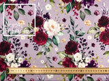 Genevieve ‘Mauve’ Woven Digital Print Fabric