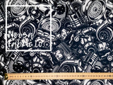 Brock Woven Digital Print Fabric