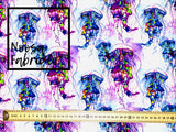 Jenny Cotton Lycra Digital Print Fabric