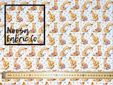 Ezra Cotton Lycra Digital Print Fabric