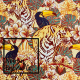 Machli Woven Digital Print Fabric