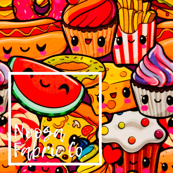 Nellie Cotton Lycra Digital Print Fabric