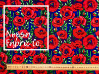 Poppy Design 10 Woven Digital Print Fabric