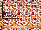 Christmas Design 27 Woven Digital Print Fabric