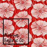 Poppy Design 11 Woven Digital Print Fabric