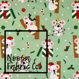 Christmas Design 18 Woven Digital Print Fabric