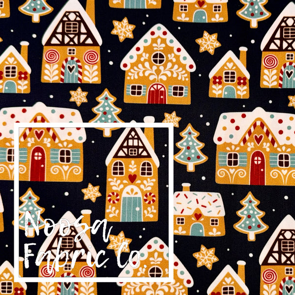 Christmas Design 19 Woven Digital Print Fabric