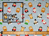 Christmas Design 47 Woven Digital Print Fabric