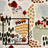 Roland Woven Digital Print Fabric