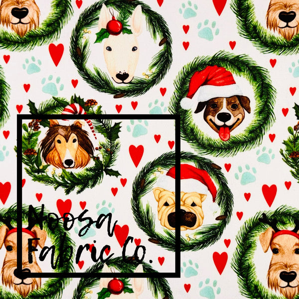 Christmas Design 35 Woven Digital Print Fabric