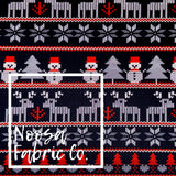 Christmas Design 16 Woven Digital Print Fabric