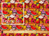 Nellie Cotton Lycra Digital Print Fabric