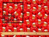 Christmas Design 17 Woven Digital Print Fabric