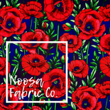 Poppy Design 10 Woven Digital Print Fabric