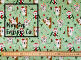 Christmas Design 18 Woven Digital Print Fabric