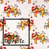 Christmas Design 21 Woven Digital Print Fabric
