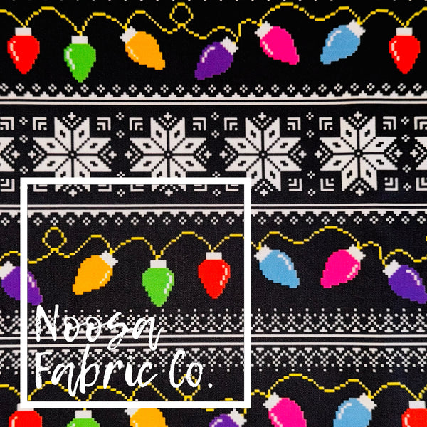 Christmas Design 10 Woven Digital Print Fabric