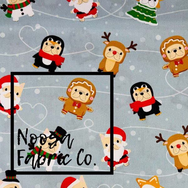 Christmas Design 47 Woven Digital Print Fabric