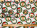 Christmas Design 35 Woven Digital Print Fabric