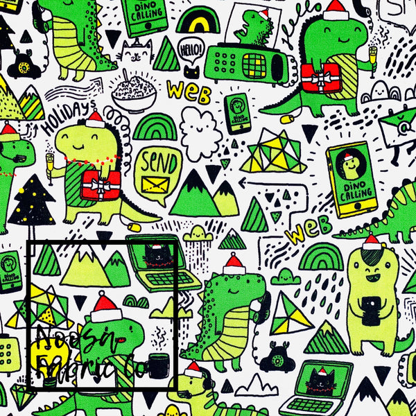 Christmas Design 38 Woven Digital Print Fabric