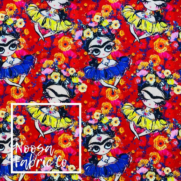 Frida Woven Digital Print Fabric