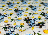 Amber Cotton Lycra Digital Print Fabric