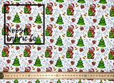 Christmas Design 45 Woven Digital Print Fabric