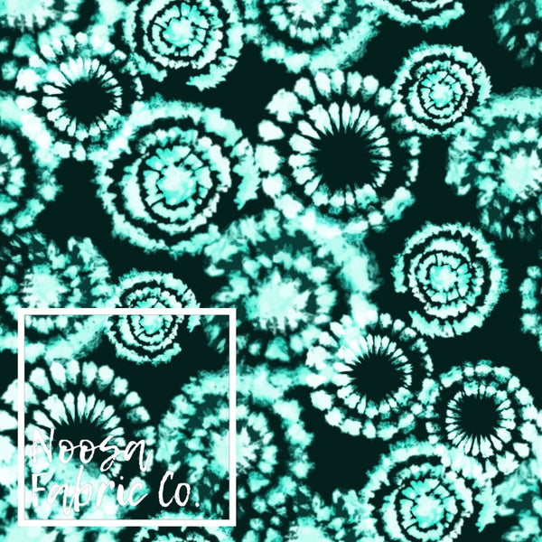 Mei 'Jade' Top Coat Polyester (TCP) Digital Print Fabric