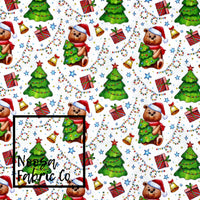 Christmas Design 45 Woven Digital Print Fabric