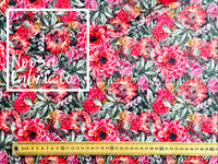 Dahlia Top Coat Polyester (TCP) Digital Print Fabric