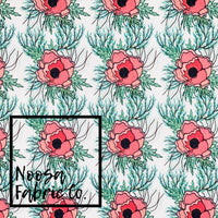 Poppy Design 8 Woven Digital Print Fabric