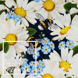 Amber Cotton Lycra Digital Print Fabric