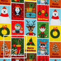 Christmas Design 32 Woven Digital Print Fabric