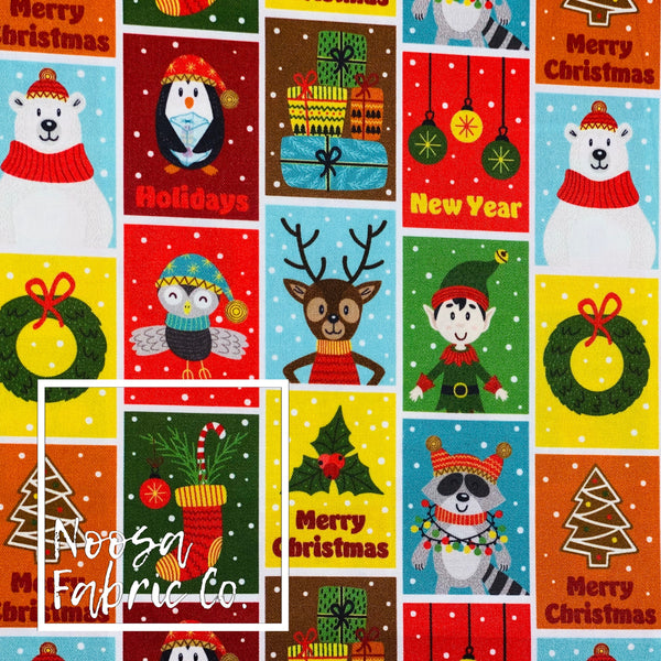 Christmas Design 32 Woven Digital Print Fabric