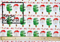 Christmas Design 12 Woven Digital Print Fabric