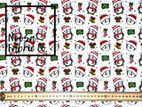 Christmas Design 26 Woven Digital Print Fabric