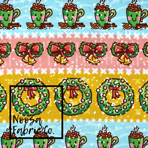 Christmas Design 37 Woven Digital Print Fabric