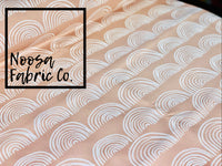 Caitlyn ‘Soft Blush’ Woven Digital Print Fabric