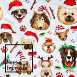 Christmas Design 34 Woven Digital Print Fabric