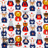 Christmas Design 46 Woven Digital Print Fabric
