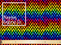 Draco 'Multicoloured' Cotton Lycra Digital Print Fabric