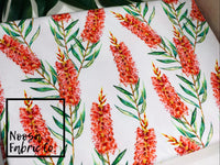 Adelaide ‘White’ Woven Digital Print Fabric