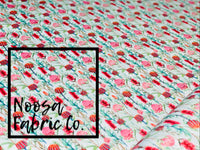 Shirley ‘White’ SMALL SCALE (PUL) Polyurethane Laminate Fabric