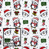 Christmas Design 26 Woven Digital Print Fabric