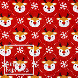 Christmas Design 02 Woven Digital Print Fabric