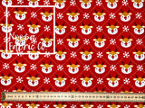 Christmas Design 02 Woven Digital Print Fabric